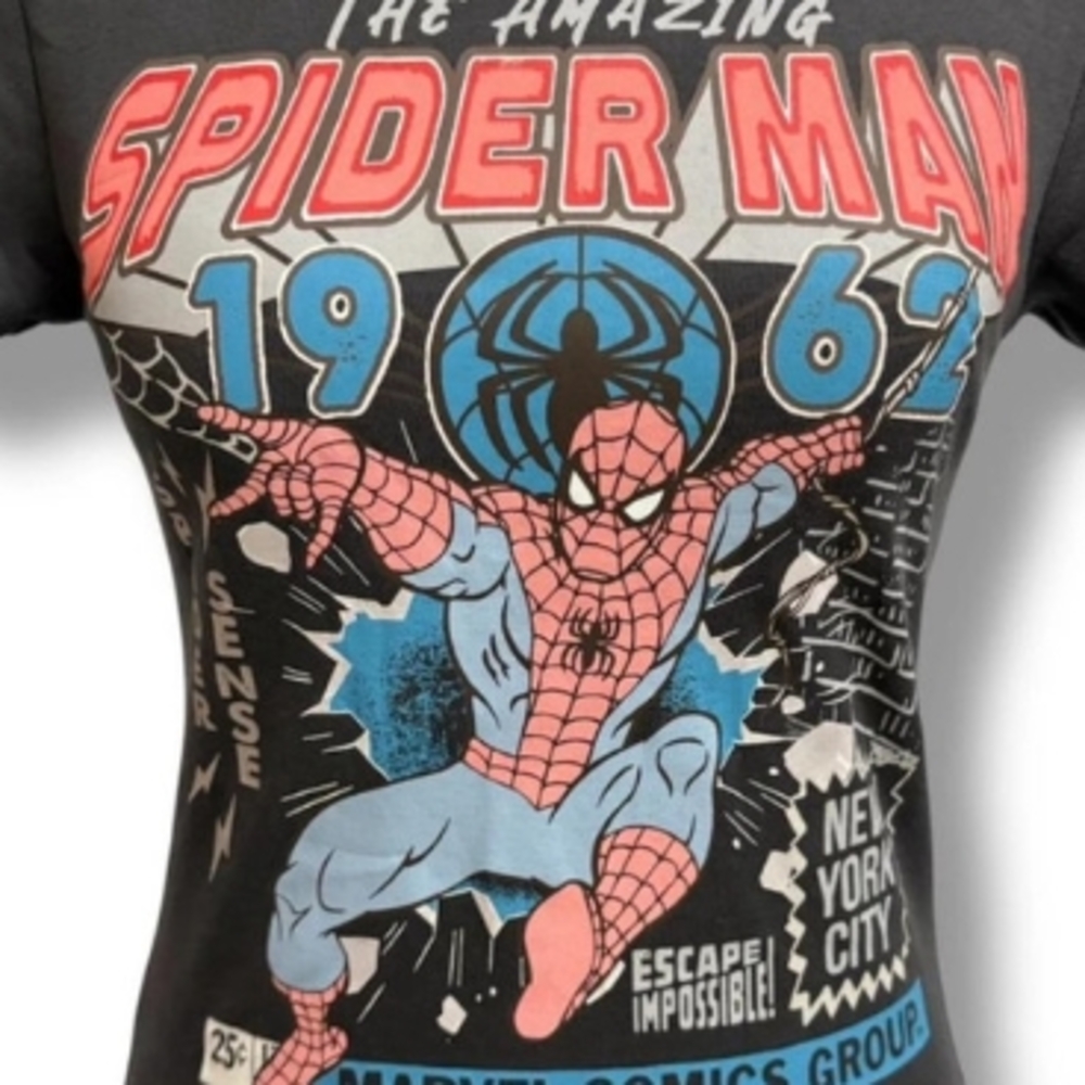 wet n wild Spider-Man Graphic T-Shirt - Black and Blue